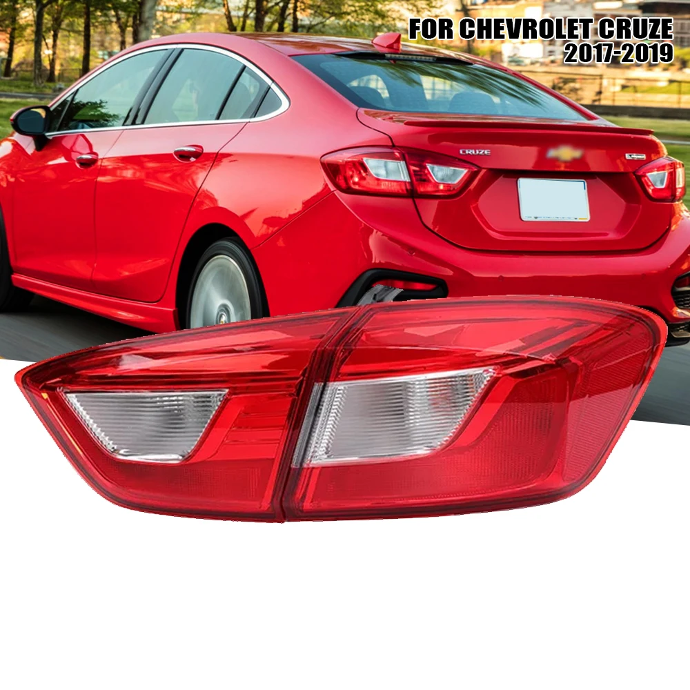 

Left/Right Side Tail Lamp for chevrolet cruze 2017 2018 2019 Rear Tail Light Brake Lamp with