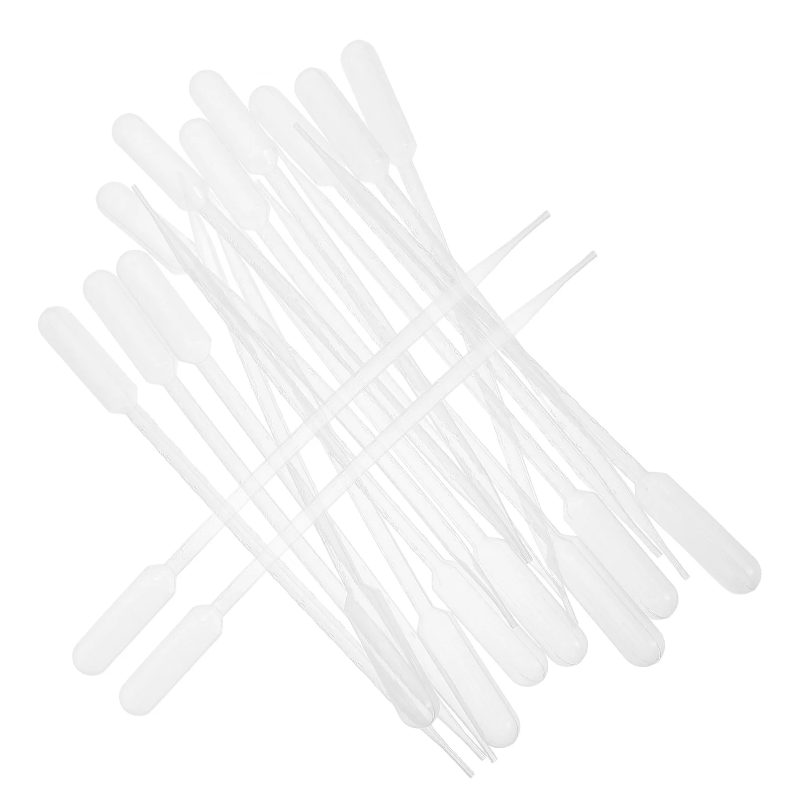 

100pcs Plastic Pipettes Dropper Thickened 10Ml Transfer Lab Squeeze Transfer Pipette Liquid Dropper