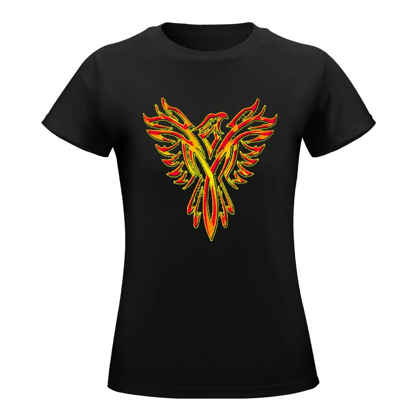 Phoenix T-Shirt plus sizes animal print cute tops new edition rock and roll t shirts for Women