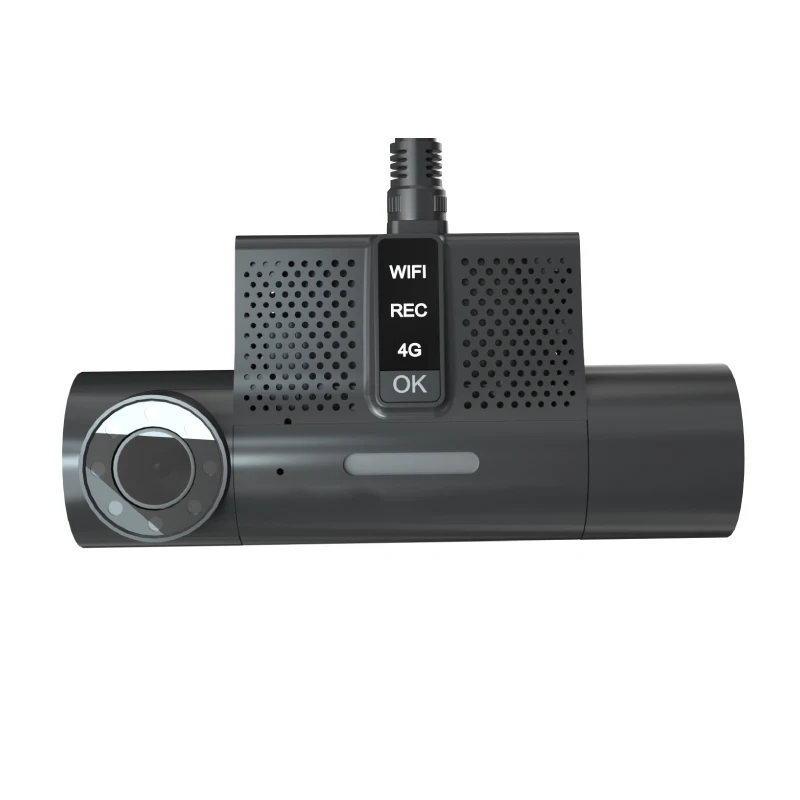 4G Global Positioning System Car Black Box Dashcam 4G Global Positioning System WIFI 1080p Dual Lens