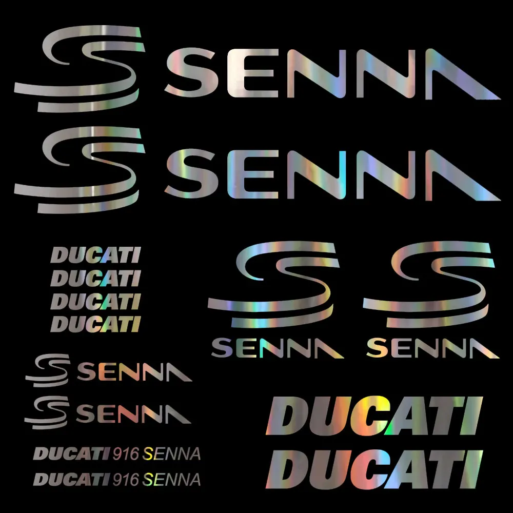 for Ducati 916 Senna decals motorcycle stickers pack  side panel tank