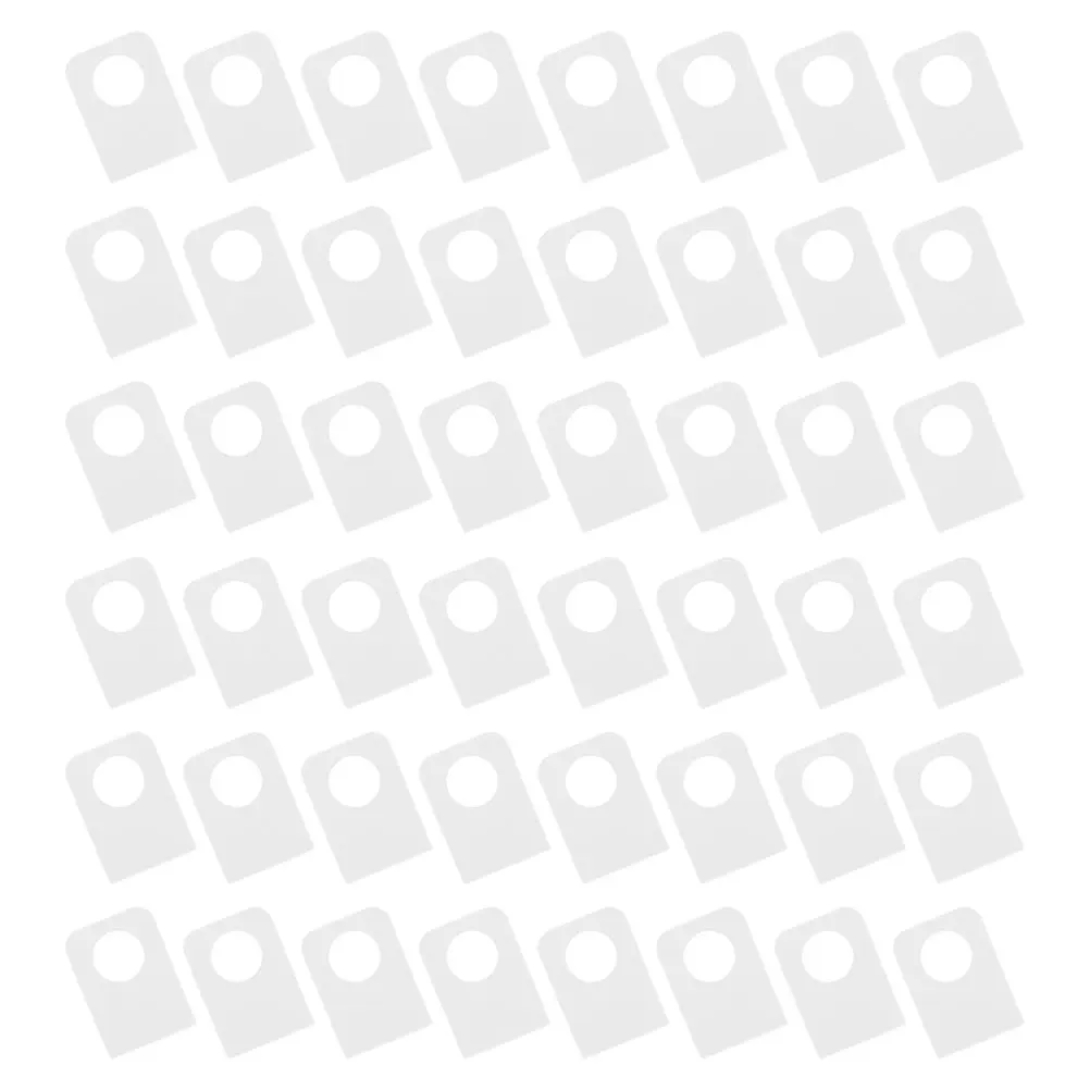 

1500 Pcs Self Adhesive Tag Labels Hanging Slot Holes Stickers Small PP Hooks Plastic Clear Adhesive Hooks Strong Durable