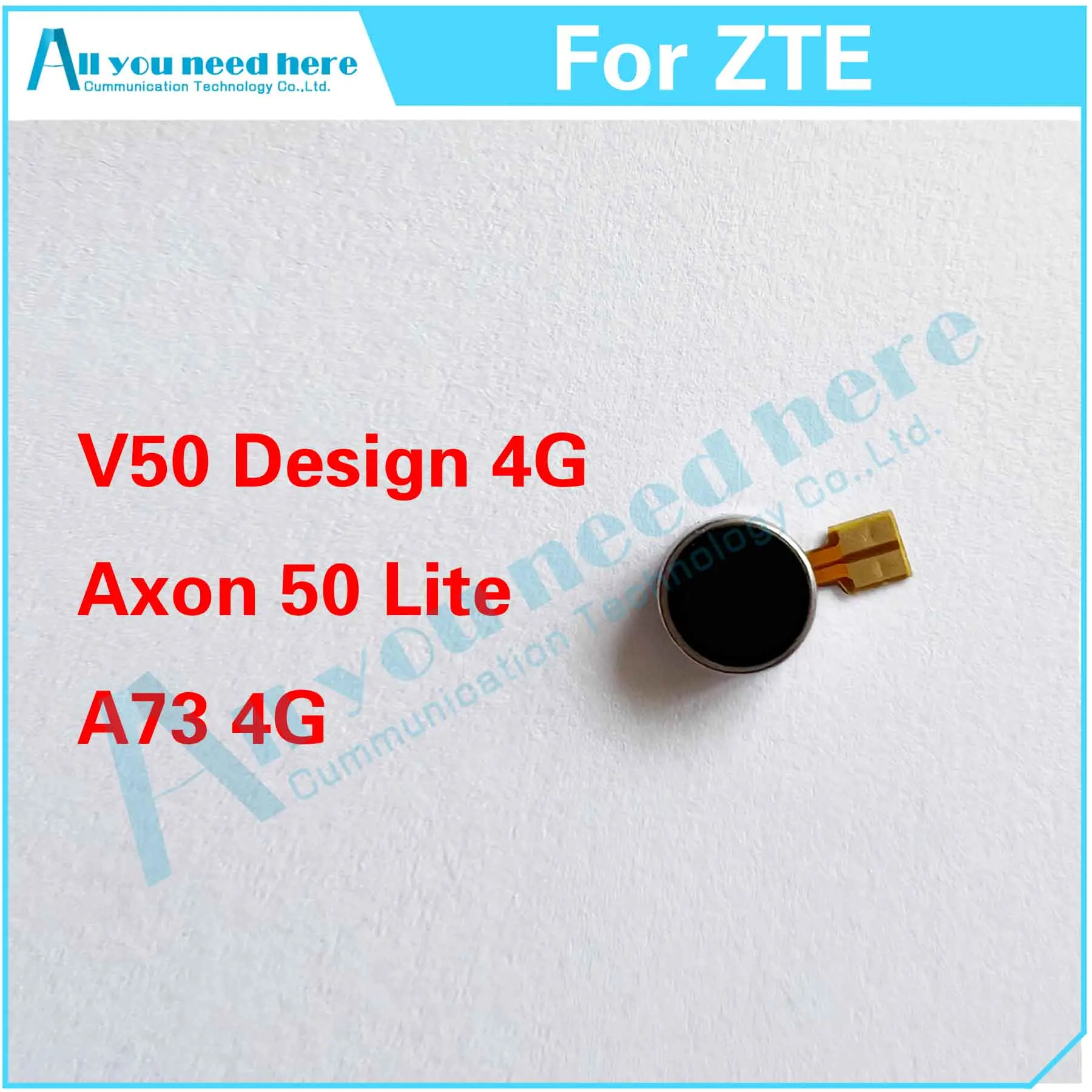 

Для ZTE Blade V50, дизайн 4G / Axon 50 Lite / V50 Smart/A73, вибромотор, вибрирующий модуль, запасная деталь