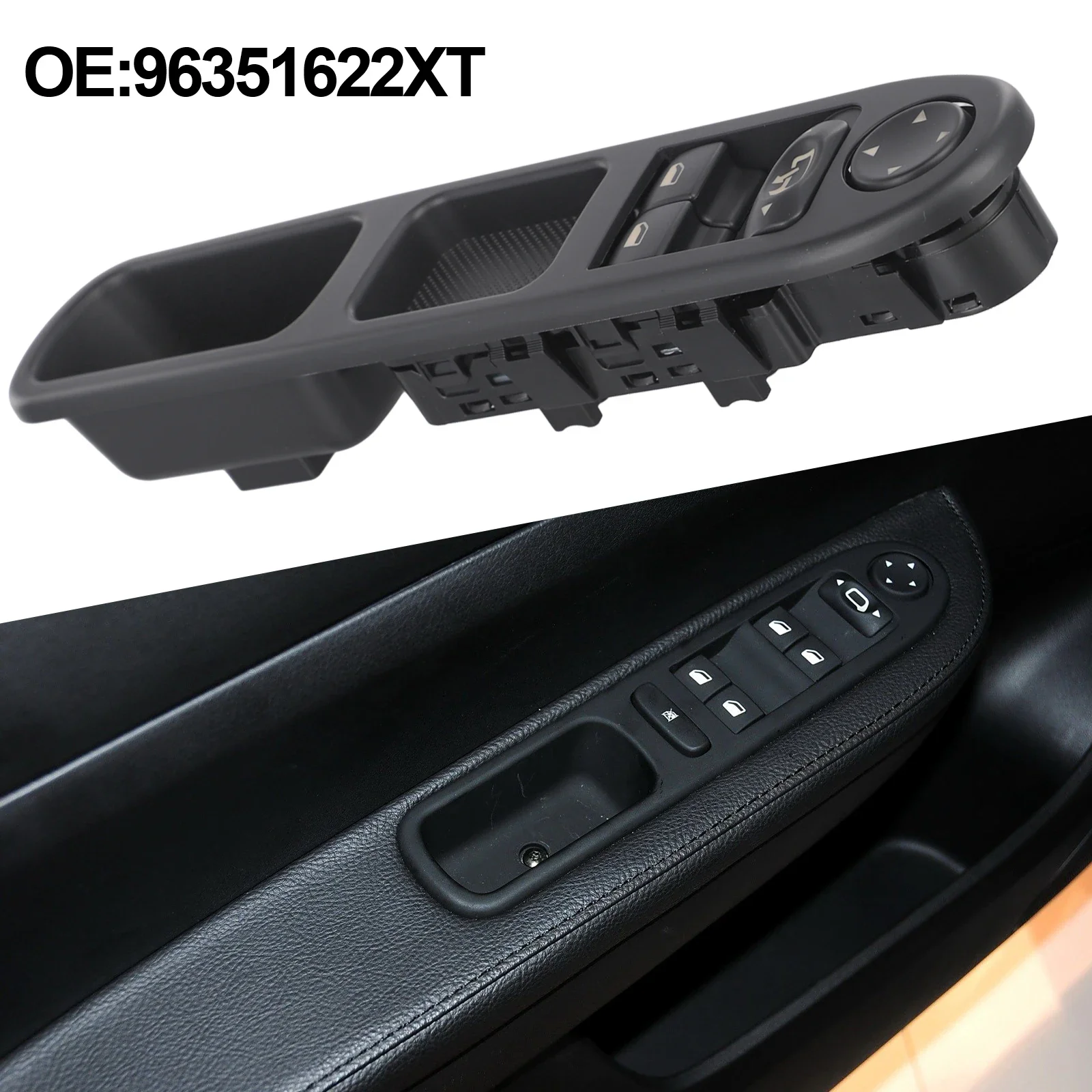

Car Nearside Driver Front Electric Window Switch 96351622XT FOR 307 2000-2005 Auto Window Electrical Switch Assembly Replacement