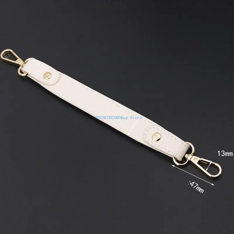 

63HC 10.62" Replacement Straps for Handbags PU Leather Short Strap for Purse Clutch