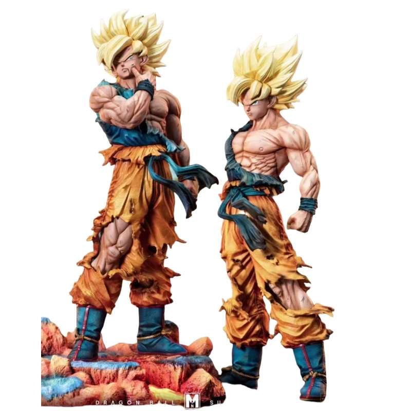 

1/6 Resin Man Studio Studio Gk Dragon Ball Gt Super Saiyan Son Goku Kakarotto Action Figure Statue Model Garage Kit Toys Gift