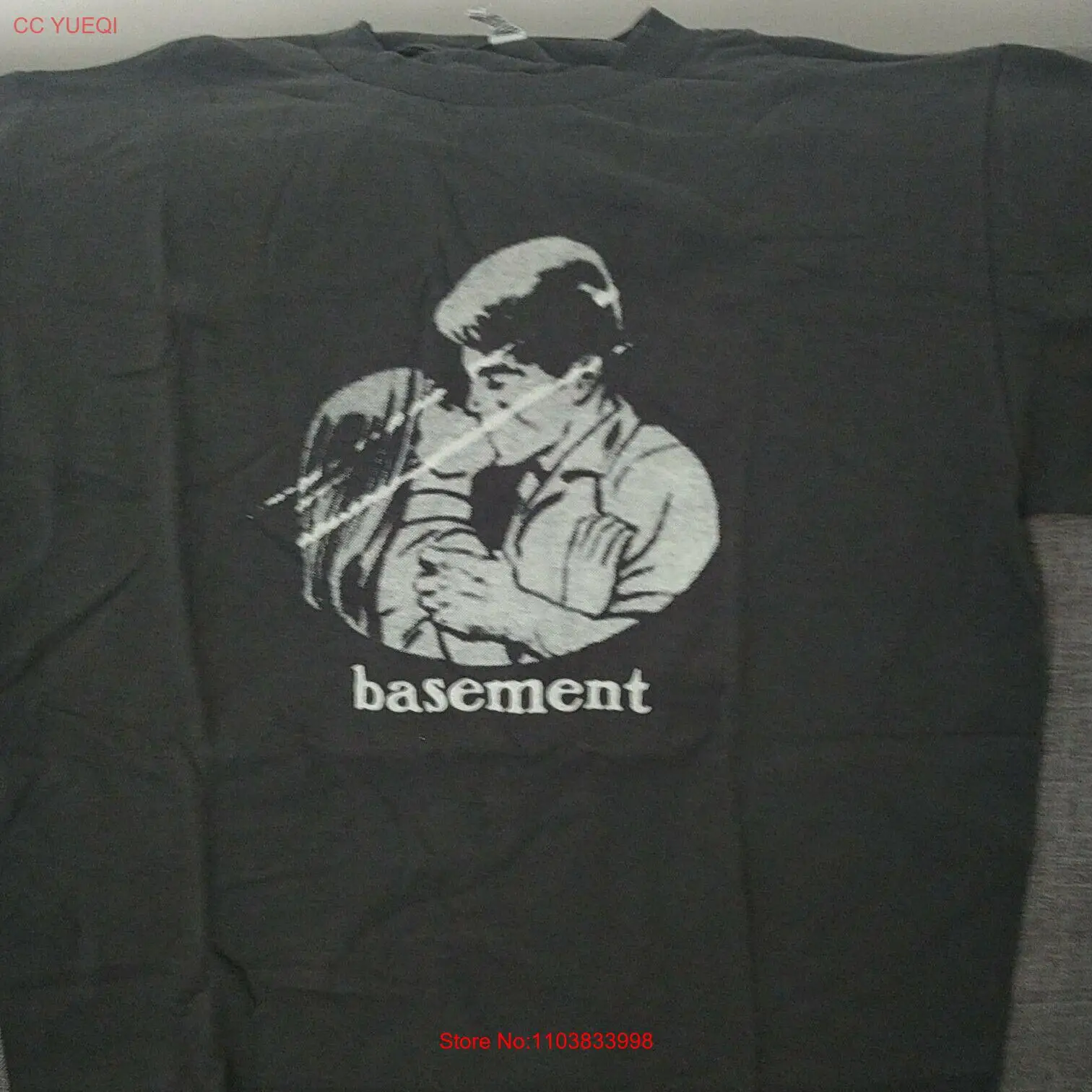 BASEMENT - T SHIRT - NEW NEVER WORN - EMO INDIE MELODIC