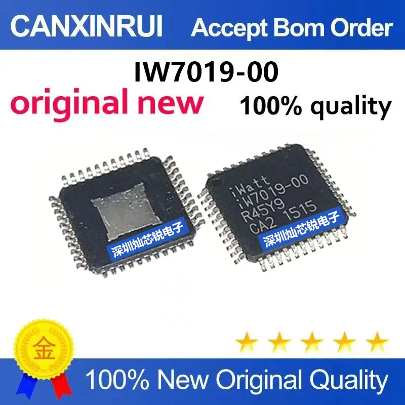 (5-100pieces)Brand new original IW7019 iW7019-00 QFP44 LED current balancing chip LCD power integration
