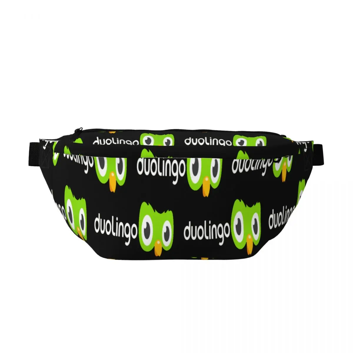 

Сумка-бананка Duolingo Owl Duo для мужчин и женщин, регулируемая поясная сумка для путешествий, бега, хранения денег и телефона, нагрудная сумка