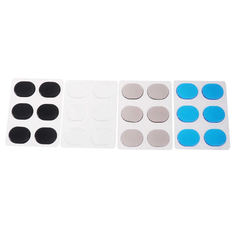 6Pcs/Sheet Pieces Drum Damper Gel Pads Silicone Drums  For Drums Tone Control Percussion Instrument Accessories