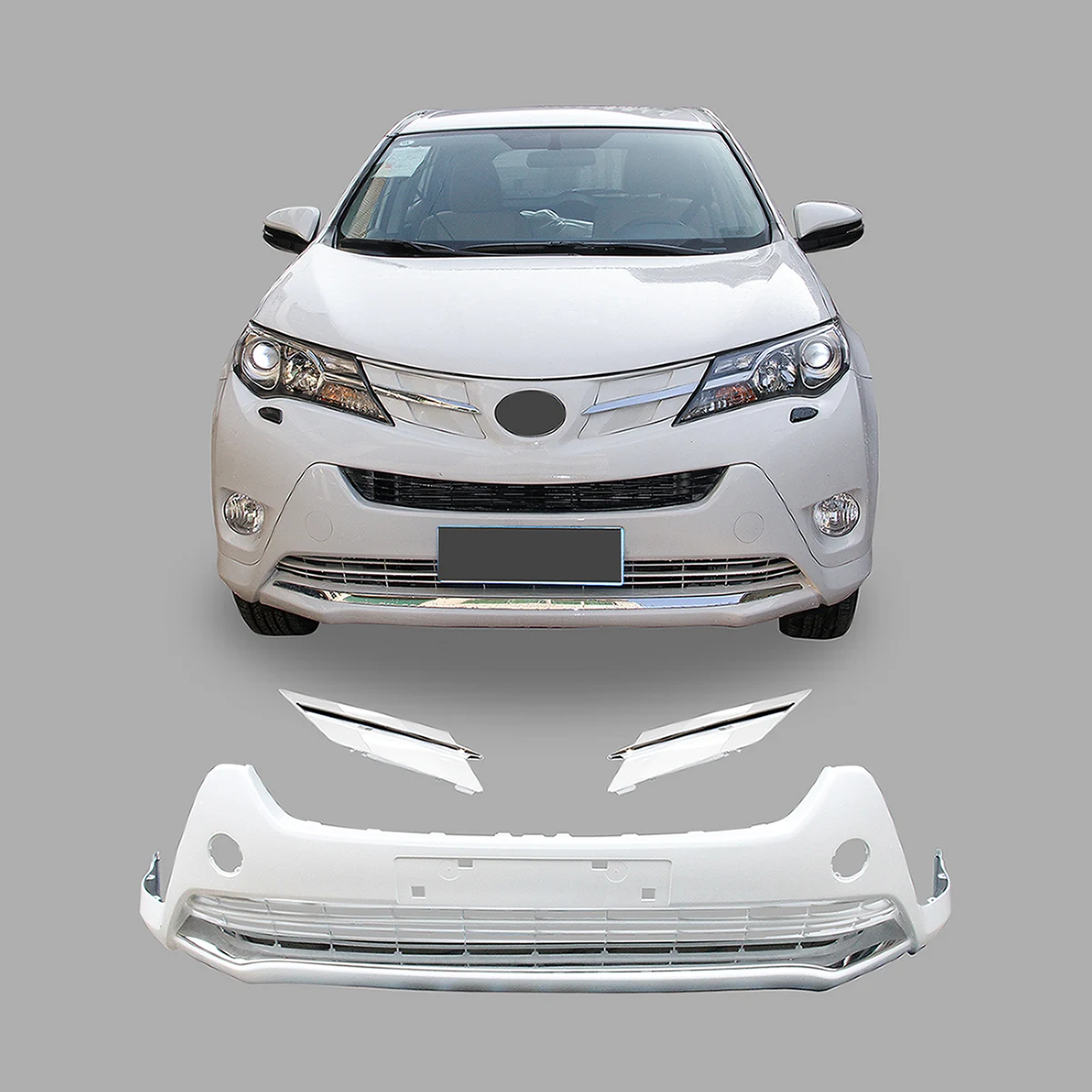 

High Quality Premium Body Kit for Toyota Rav-4 2013-2015 Model,PP Car Bumper Modify.