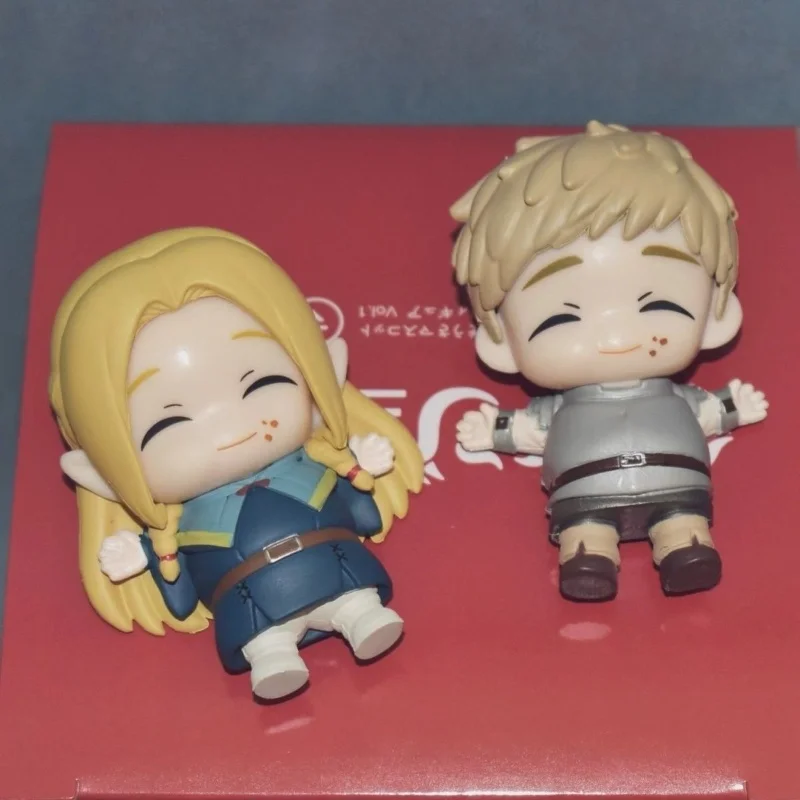 Delicious In Dungeon Anime Figure Gk Marcille Leos Kawaii Q Version Model Statue Mobile Pendant Desktop Decoration Toy Kids Gift