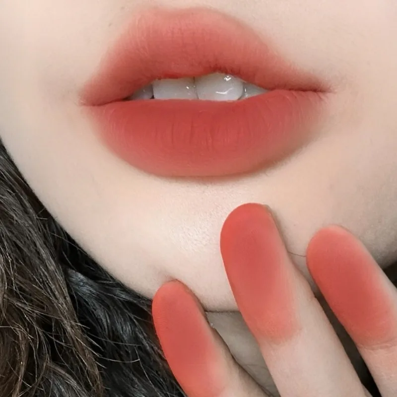 Moisturizing Nude Lipstick Waterproof Lasting Non Sticky Cup Matte Lip Stick Velvet Misty Lip Tint Lips Makeup Cosmetic 6 Colors