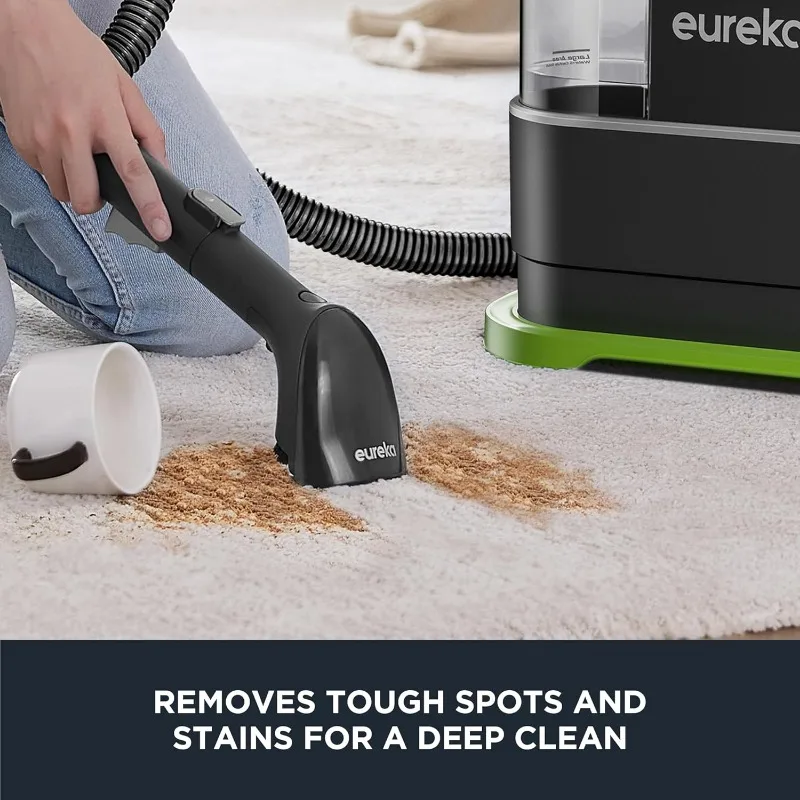 EUREKA Portable Carpet and Upholstery Cleaner, Spot Cleaner for Pets, Stain Remover for Carpet, Area Rugs, Upholstery, Coaches