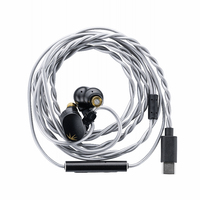 Moondrop Chu II DSP 10mm High-performance Dynamic Driver IEMs Earphones Wired Earbuds TYPE-C With Mcrophone Earphone