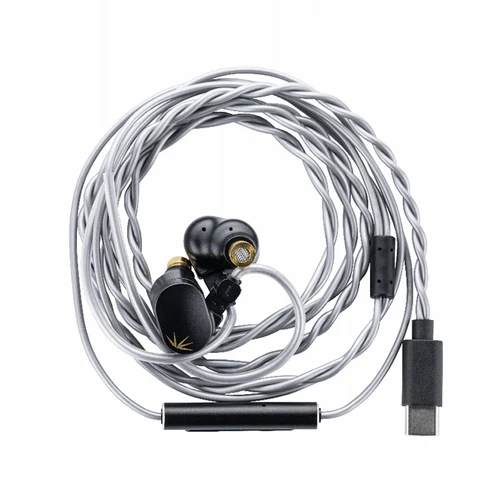 Imagen 1 del producto Moondrop Chu II DSP 10mm controlador dinámico de alto rendimiento IEMs auriculares con cable TYPE-C con auricular Mcrophone