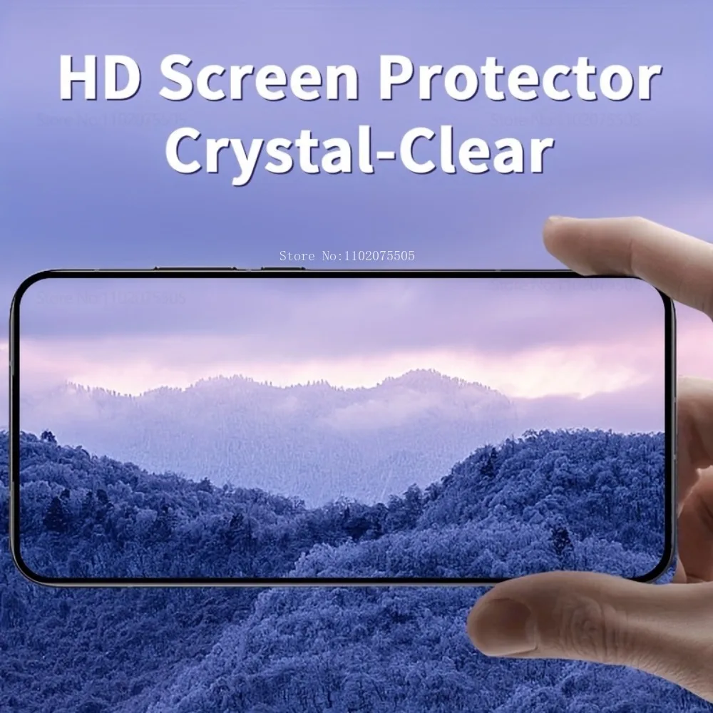 4 stuks Ultra Clear One-Touch Film Applicator Gehard Glas voor IPhone 17 Pro 17 Promax 14 15 Plus 13 Mini 11 12 Promax 16E Films