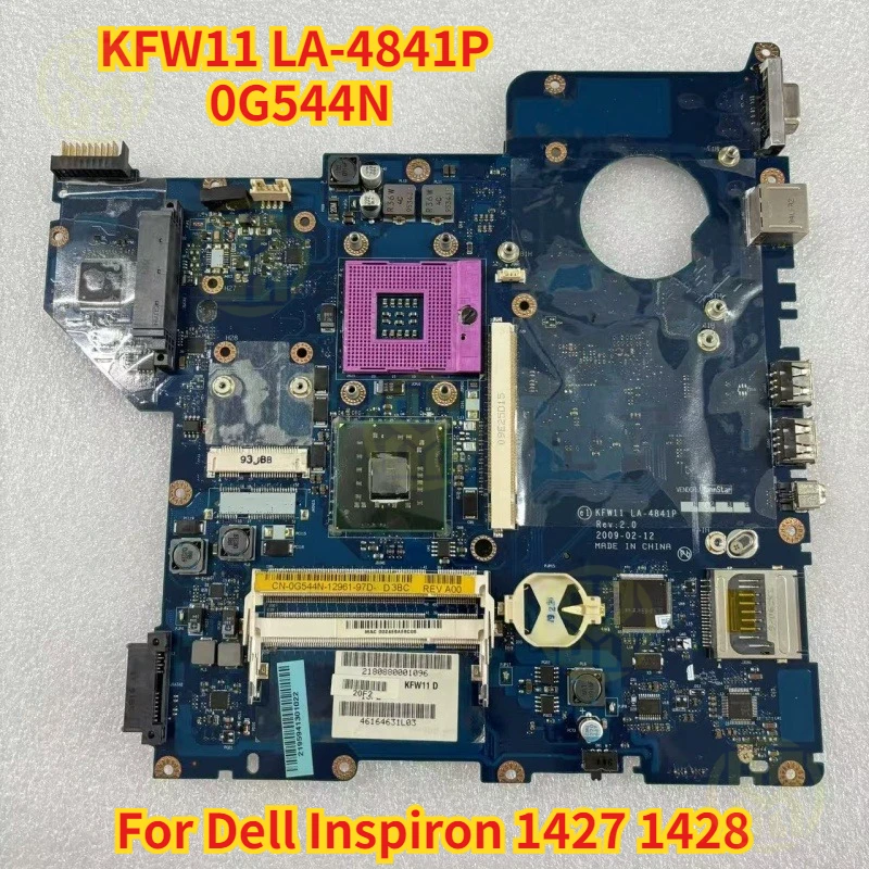 

Материнская плата для ноутбука Dell Inspiron 1427 1428, KFW11 LA-4841P 0G544N
