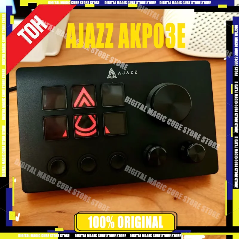 

Ajazz AKP03E Programmable Macro Keyboard Custom Button Mini Keyboard 12 Keys Mechanical Gaming Keyboard for Multiple Scenario