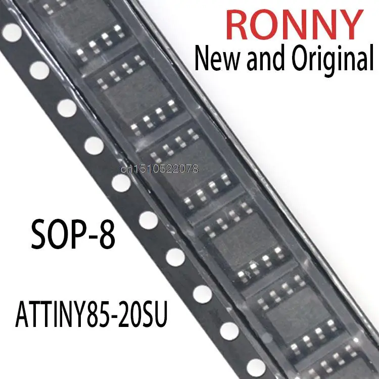 5PCS  New and Original   ATTINY85 20SU TINY85-20SU TINY85 20SU sop-8 ATTINY85-20SU