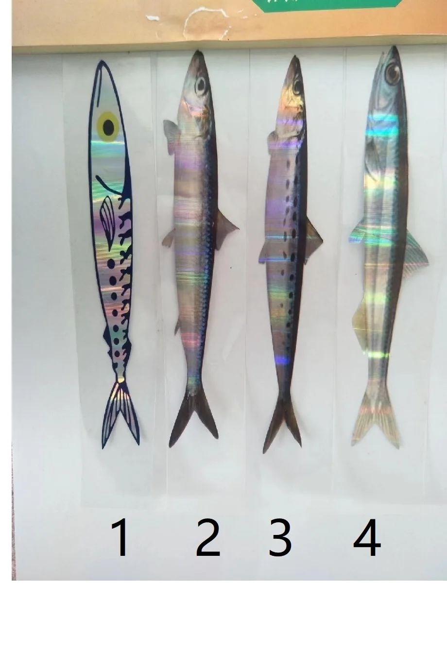 sardine group trolling lures for offshore,4 pcs fish