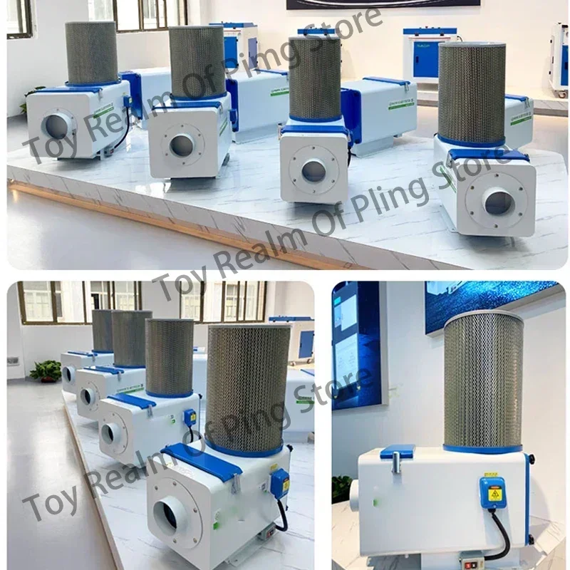 SP-75F Oil Mist Processor Separator Cnc Machine Tool Workshop Recycling Industrial Filter Cartridge Purifier