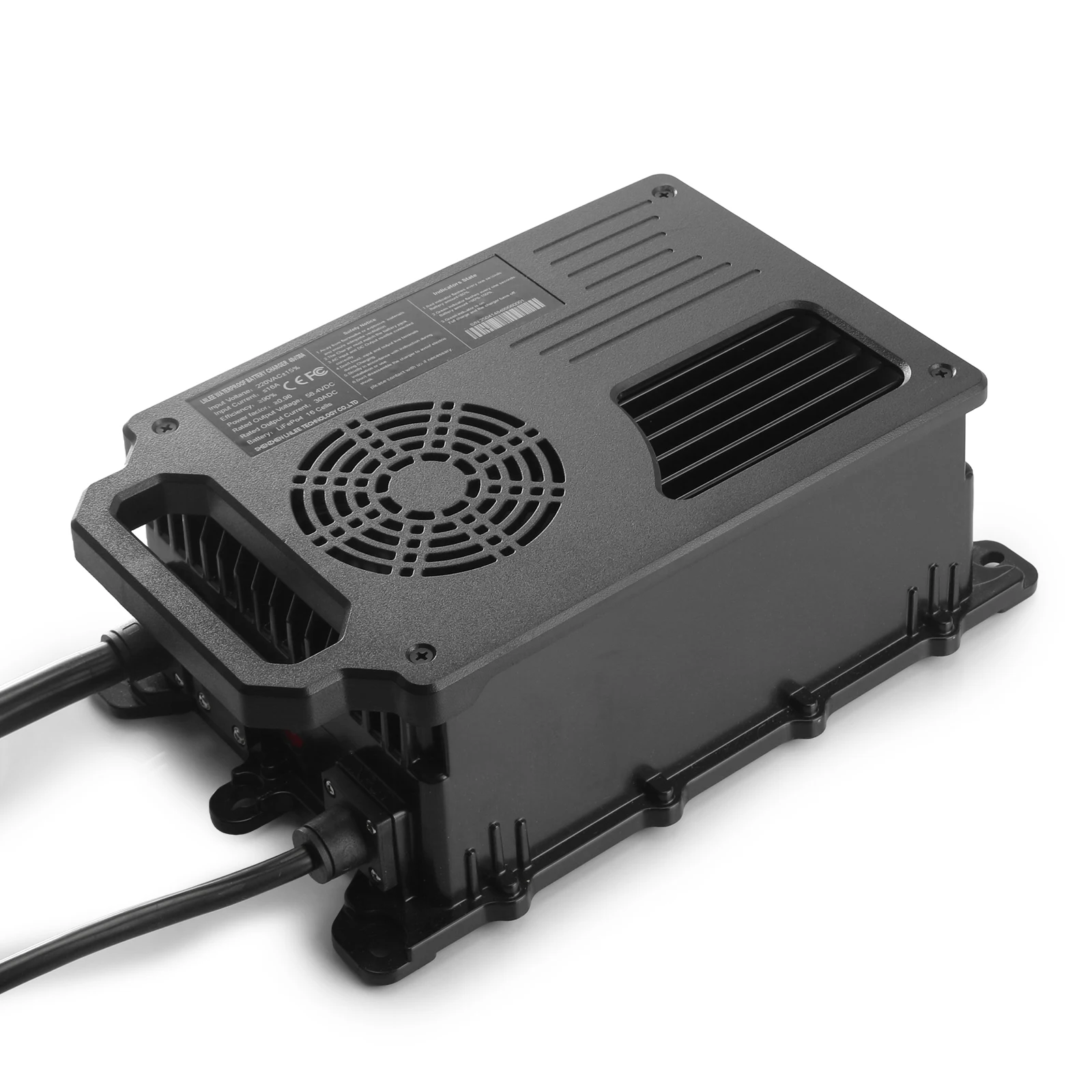 LNLEE LN3300W  3.3KW Battery Charger for Electric Forklift LiFePO4 Lithium Battery 48V 50A 72V 40A Industrial Smart Charger