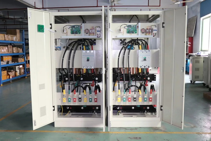 3 المرحلة 220 فولت 380 فولت 440 فولت AVR 300Kva 200/300/400500/700/KVA منظم جهد كهربائي أوتوماتيكي 100 KVA مثبت صناعي 90KVA