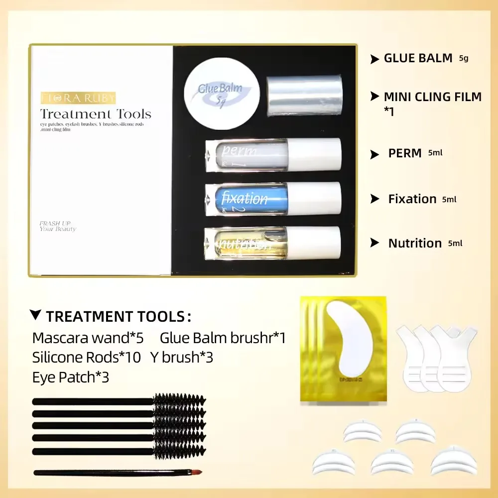 Eyelash Perming Lash Lift Solution glue balm kit Lash Lifting Permanent Professional Eyelash Perm Kit Easy Perm