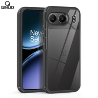 Luxury Military Clear Shockproof Armor Case For OPPO K12X For Oneplus 12 12R 11R Ace3 Nord N30 CE 4 Lite Hard Acrylic Back Cover