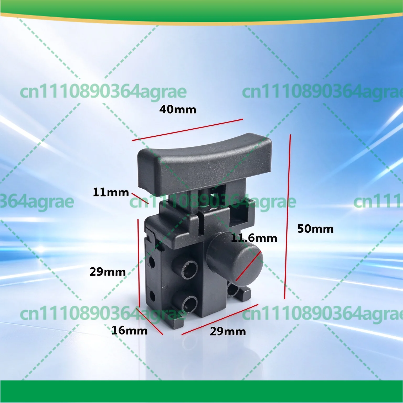 2Pcs Replacement For Gorgeous Boprui Paikaino Wind Fire Lei Wei 6016 Hand Drill Mixer Switch