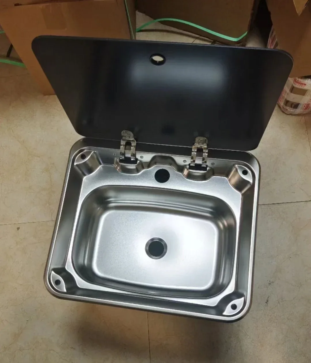 

Аксессуары для интерьера автофургона, оптовая продажа, комбинированная горелка для кухонной газовой плиты в стиле автофургона и раковина