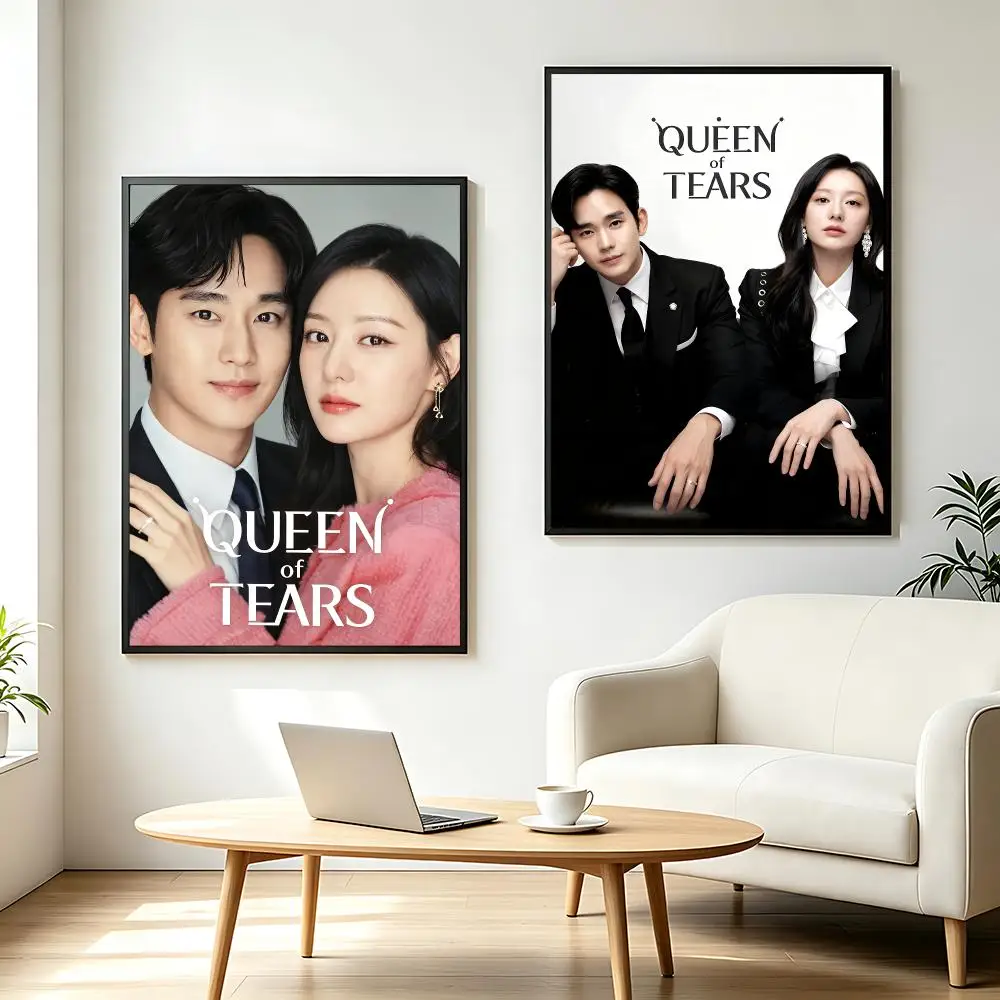 series Queen of Tears Poster  Poster HD Printing Fresh and Nordic Home Decor Wall Art for the Living Rooms Hallways Gift Giving