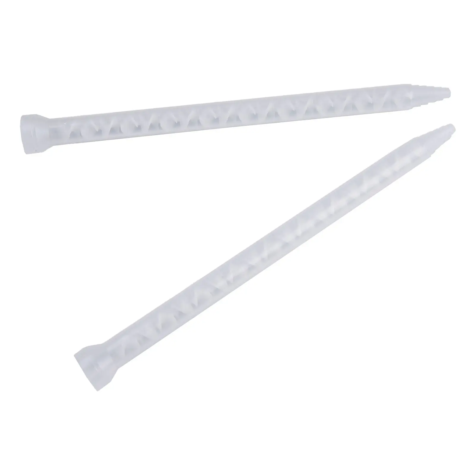 10Pcs Mixing Tube Glue Square for static Mixing Nozzle Epoxy Mixing Nozzle FMQ08-24 Mixing Tube For AB Glue Manual Applicator