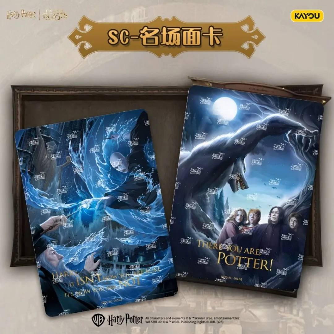 KAYOU Harry Potter Card Wizard Collection Card Eternal Edition Magic Academy Magic Staff Card Blind Box