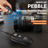Camera Wireless Remote Control Shutter Release for Selected Canon Nikon Sony Fujifilm Cameras; Bulb, Continuous & Delay Shooting