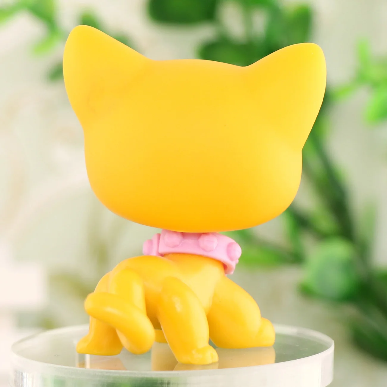 애완동물 오렌지 쇼트헤어 고양이 보라색 눈 귀여운 어린이 선물 희귀