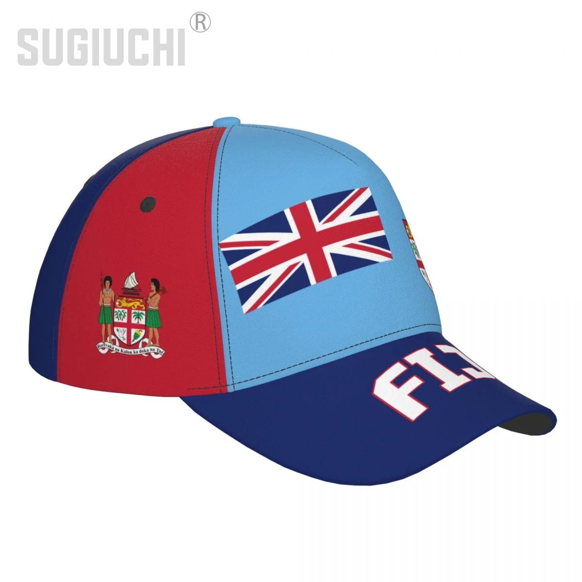 Unisex Fiji Flag Adult Baseball Cap Patriotic Hat for Baseball Soccer Fans Men Women