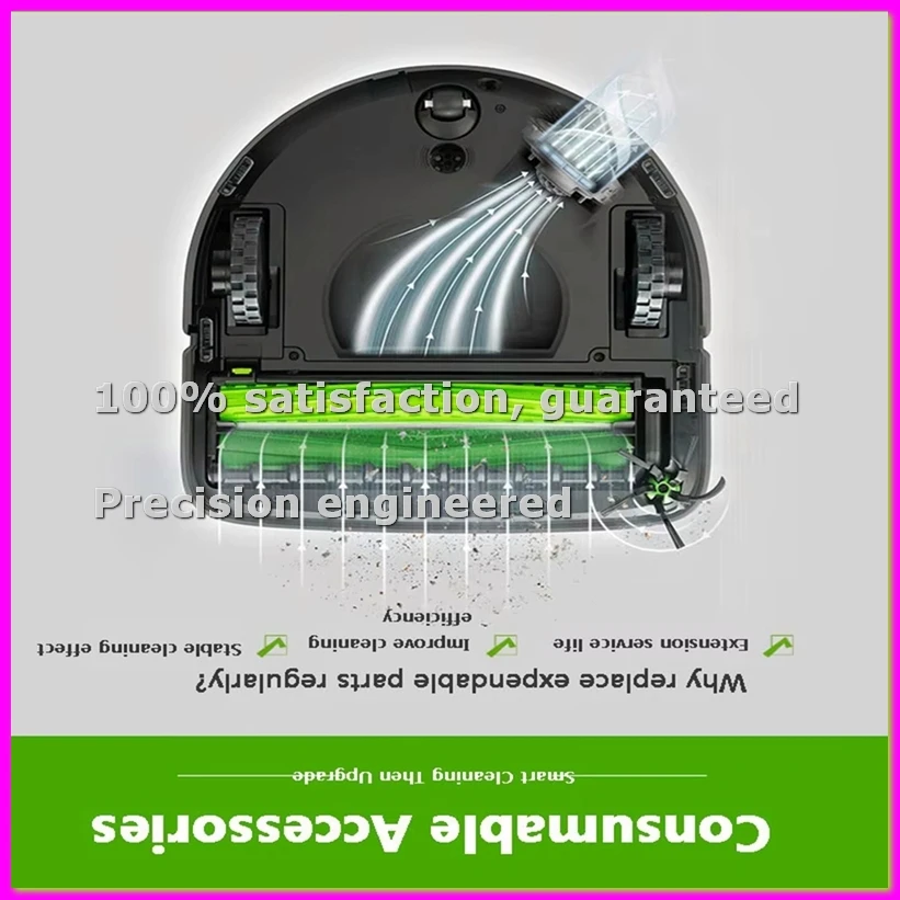 Запасные части для S9 9150 S9+ S9 Plus (9550): Щетка для чистки, боковая щетка, HEPA-фильтр, мешок для пыли, аксессуары для дома - EFT