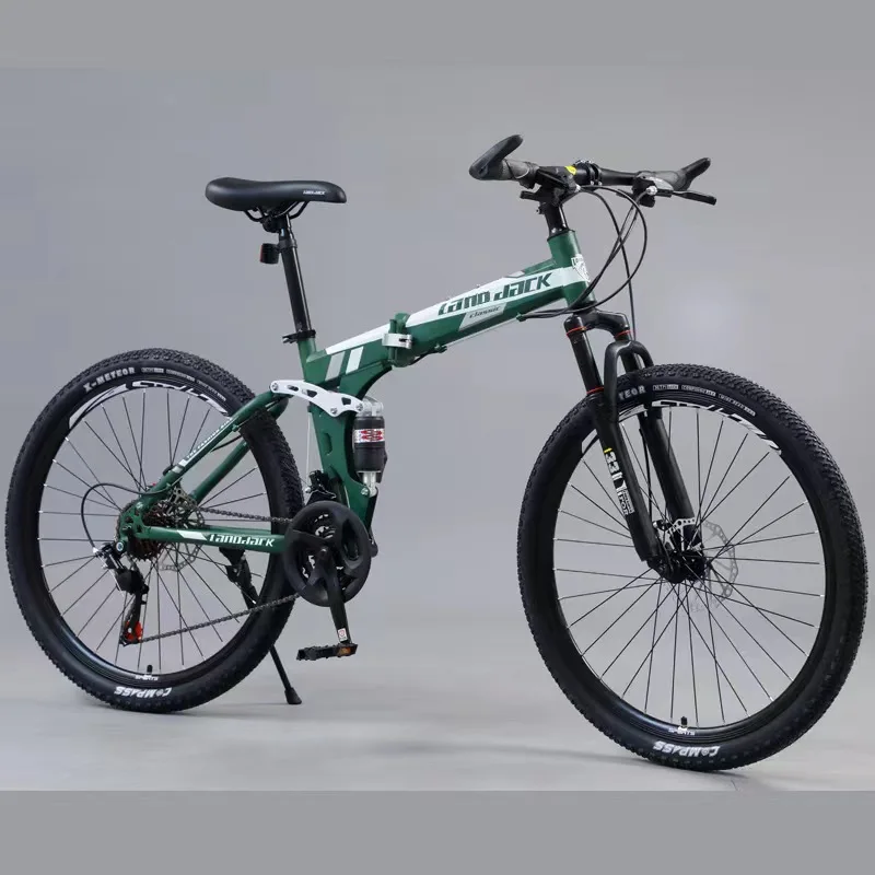 24 26 بوصة 21 24 27 سرعة الدراجة الجبلية قابلة للطي مع إطار فولاذي دراجات الطريق للبالغين #5