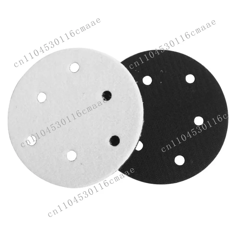 Pneumatic Dry Mill Buffer Tray Soft and Durable 5/6 Suction Cup Sandpaper Viscous Polished Grinding Disc