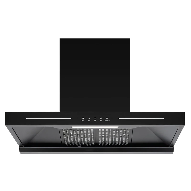 21 Cubic European Style Range Hood with Large Suction Capacity, Household Automatic Cleaning Range Hood 896*460*598mm