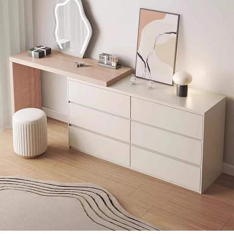 Bedroom Items Solid wood dressing table modern minimalist Dressing Desk Makeup Vanity Bedside table muebles Small Night Stands