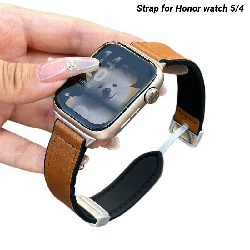 

Magnetic Strap for Honor watch 5 Correat bracelet Sport watchband for HONOR Watch 4 Woman Man Belt Smartwatch Wristband