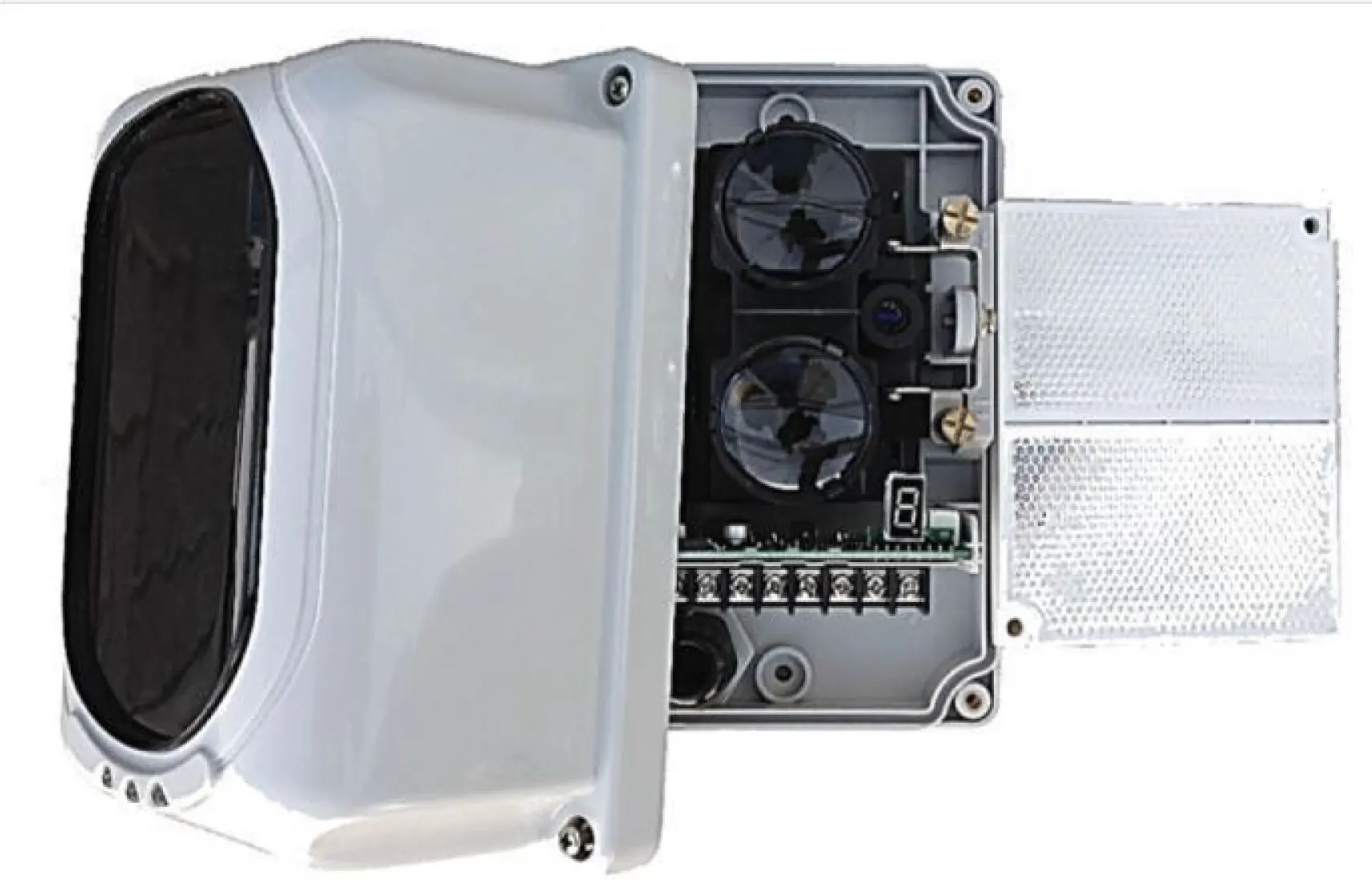 نظام إنذار الحريق كاشف دخان الشعاع BK901 لمراقبة لهب الأشعة تحت الحمراء للمناطق المفتوحة #4