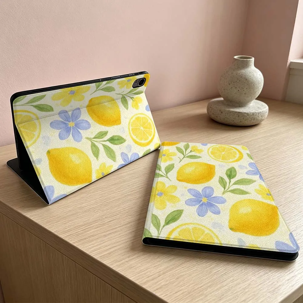 

Design lemon pattern Soft For Huawei MatePad MediaPad MagicPad Honor Pad 10 9 8 X10 X9 X8 X8a Pro Inch Tablet Case