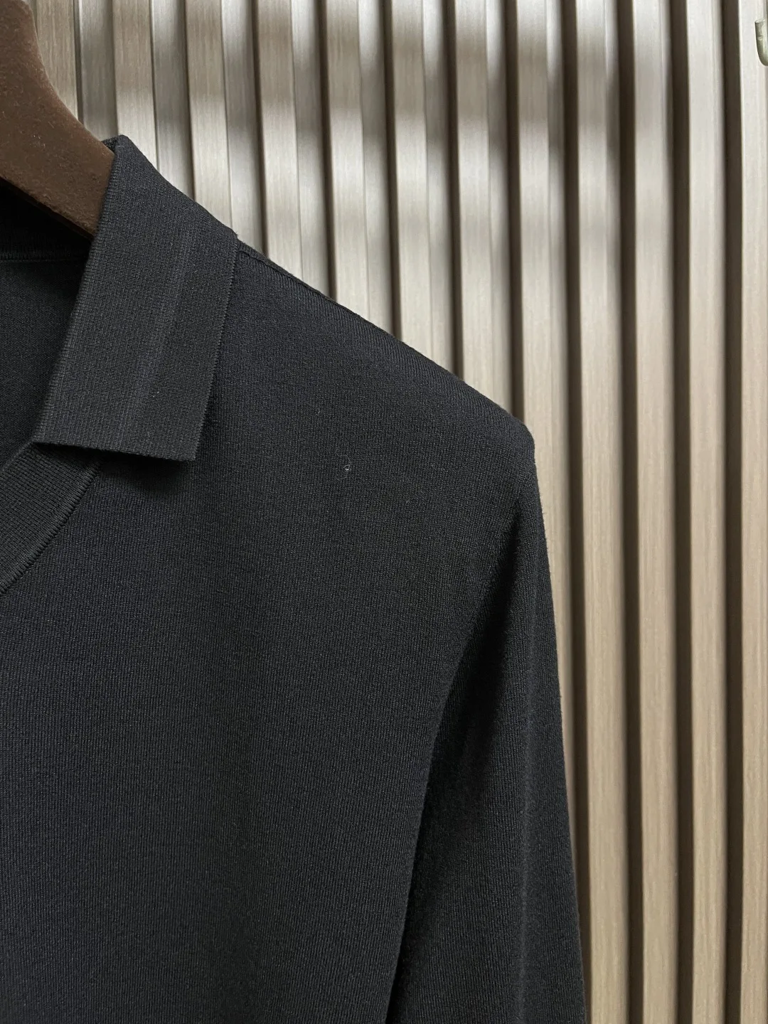 Embroidery Men Shirt - Camisa de lana de manga larga