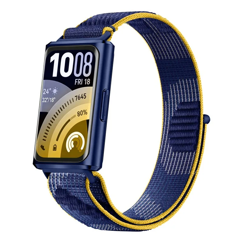 Nylon-Schlaufenarmband für Huawei Band 11 Pro, austauschbares Armband, Uhrenarmband für Huawei Band 11, Original, atmungsaktives Gürtelzubehör – Detail 10