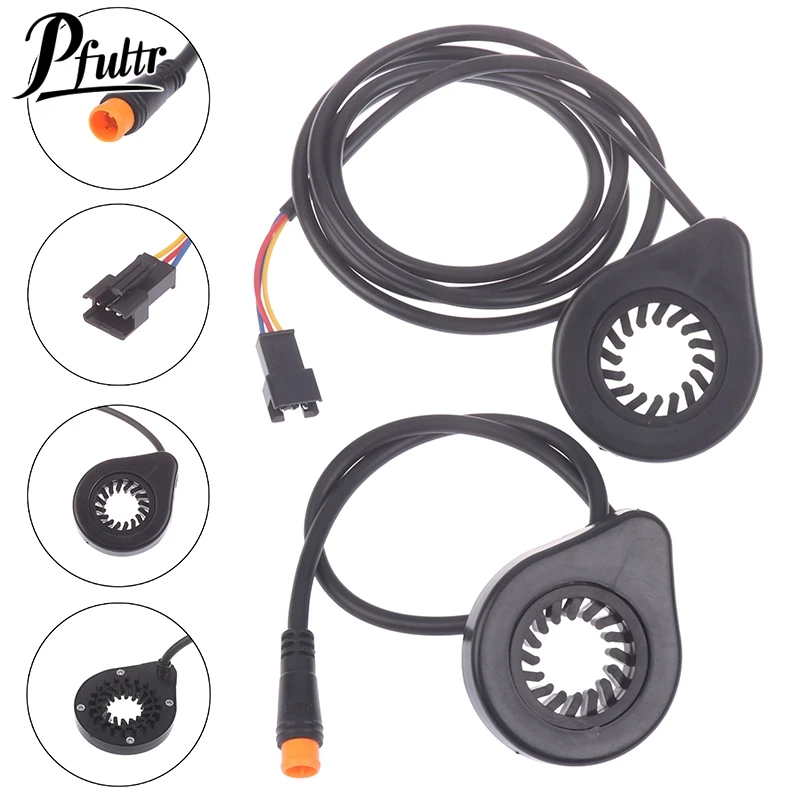 Electric Bicycle Bike 12 Magnetic Double Hall Sensor Pedal Assist Sensor For Ebike SM/Waterproof Plug