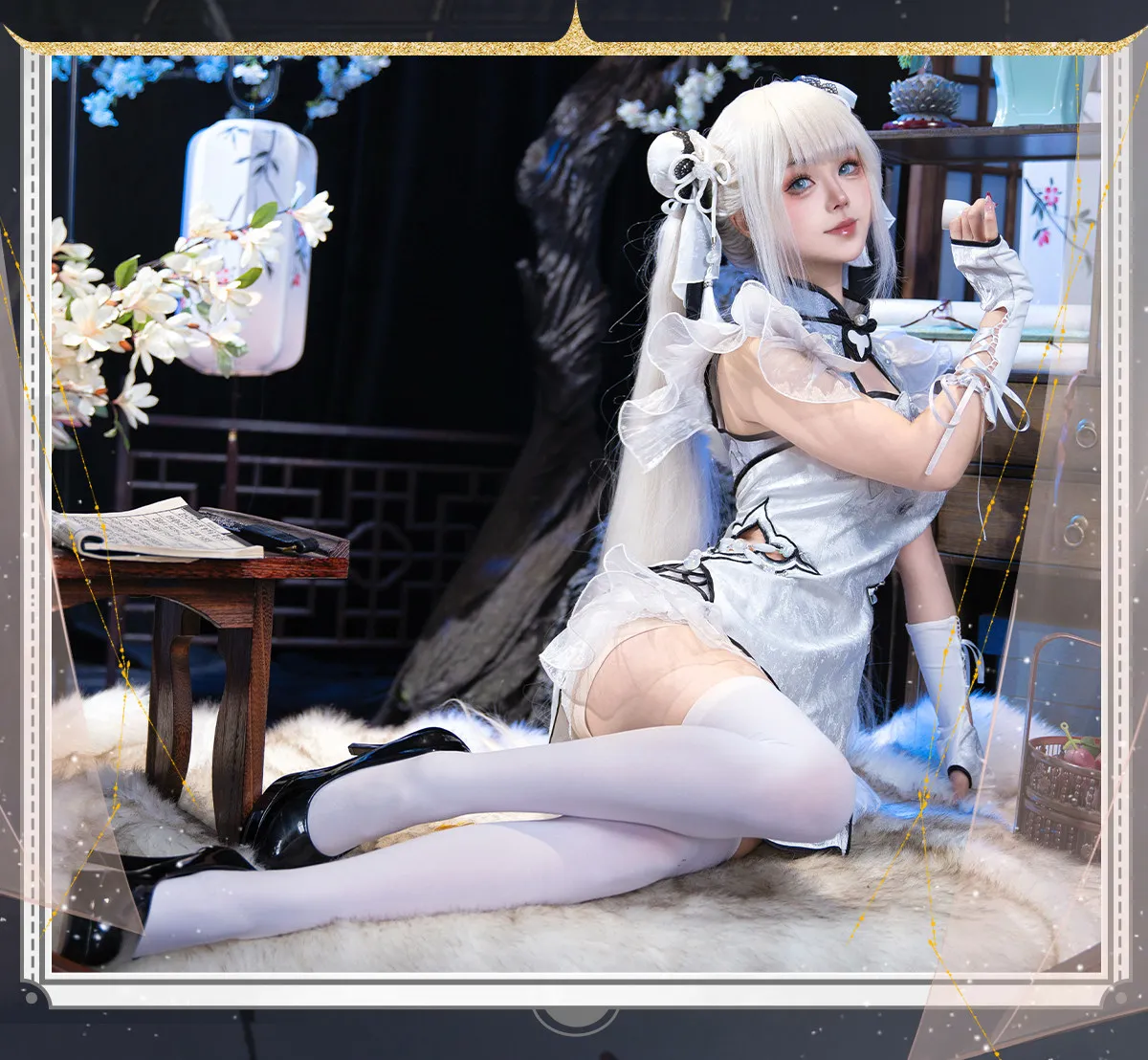 

Naraka: Bladepoint‌ Yin Ziping Cosplay Costume Game Suit Anime Party Uniform Hallowen Play Role Clothes Clothing Onicos
